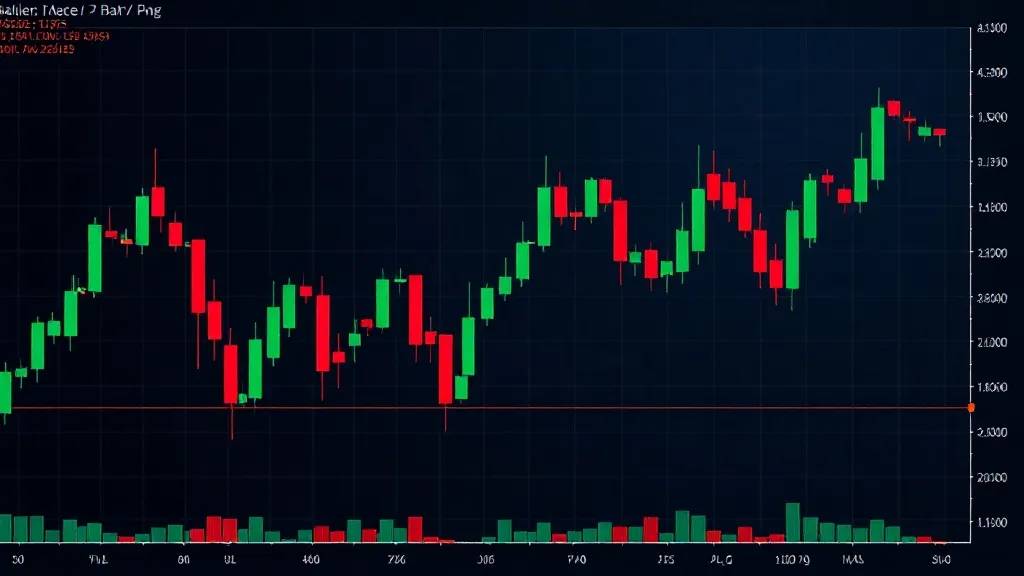 A professional financial technical analysis chart showing ma